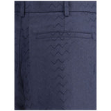 Missoni Tailored Shorts with shiny ZigZag pattern