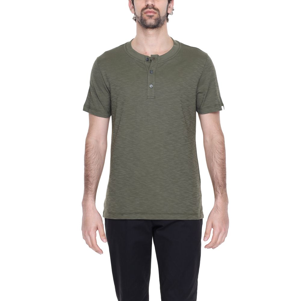 Liu Jo Green Cotton T-Shirt