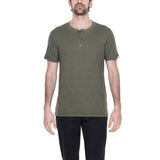 Liu Jo Green Cotton T-Shirt