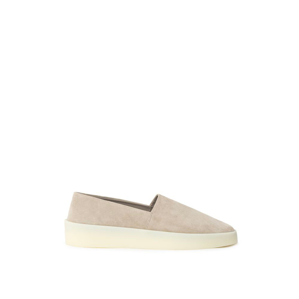 Fear Of God Beige Leather Slip-On Loafer