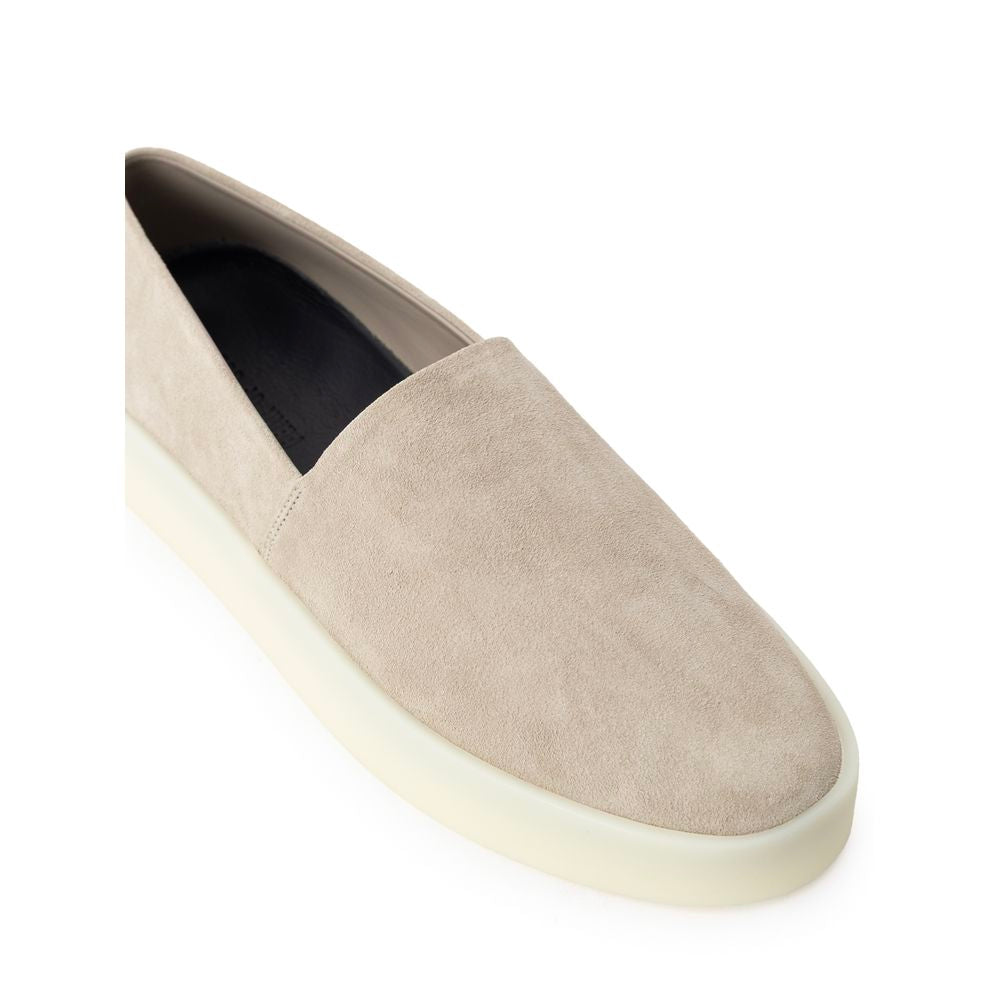 Fear Of God Beige Leather Slip-On Loafer