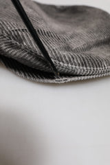 Dolce & Gabbana Gray Cotton Newsboy Capello Cabbie Hat