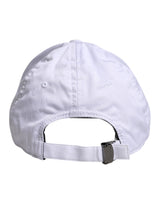 Dolce & Gabbana White DG Logo Plaque 6 Panels Baseball Cap