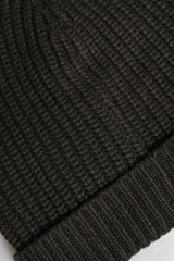 Dolce & Gabbana Dark Gray Cashmere Knit Winter Beanie Hat