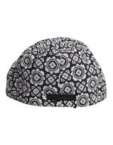 Dolce & Gabbana Black White Printed Newsboy Capello Cabbie Hat