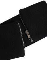 Dolce & Gabbana Black White Knitted Headband Hat
