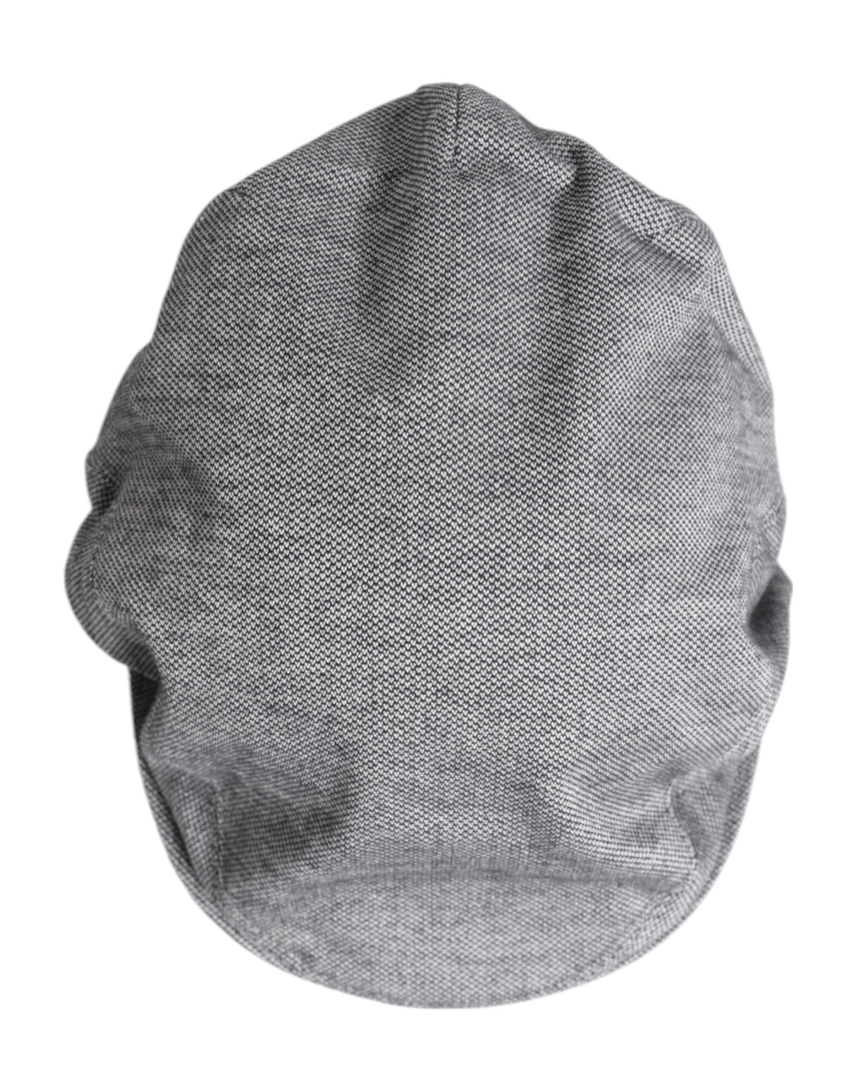 Dolce & Gabbana Gray Cotton Newsboy Capello Cabbie Hat