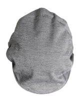 Dolce & Gabbana Gray Cotton Newsboy Capello Cabbie Hat