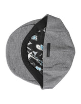 Dolce & Gabbana Gray Cotton Newsboy Capello Cabbie Hat