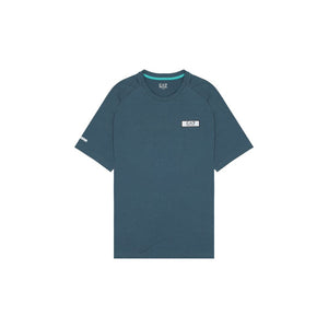 EA7 Emporio Armani Black Polyester T-Shirt