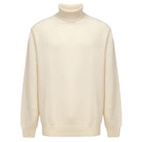Cruciani White Cashmere Turtleneck