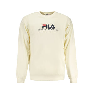 Fila Beige Cotton Men Sweater