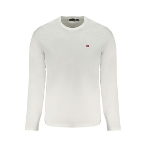 Napapijri White Cotton T-Shirt
