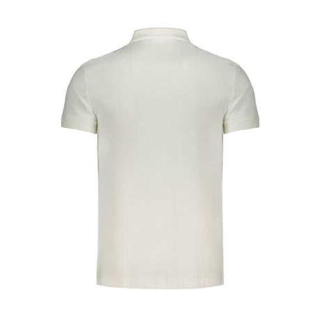 Calvin Klein White Cotton Polo Shirt