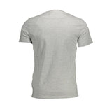 Guess Jeans Gray Cotton Men T-Shirt
