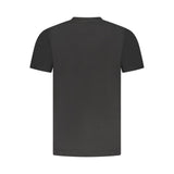 Cavalli Class Black Cotton Men T-Shirt