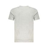 Cavalli Class Gray Cotton Mens TShirt