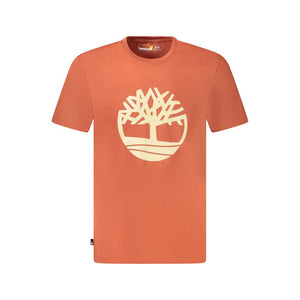 Timberland Brown Cotton T-Shirt