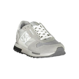 Napapijri Brown Leather Men Sneaker