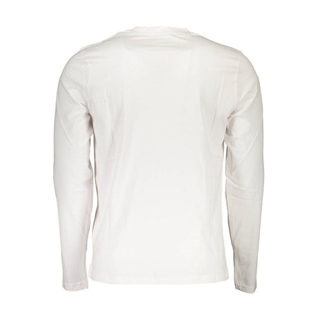 North Sails White Cotton Men T-Shirt