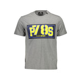 Plein Sport Brown Cotton Men T-Shirt