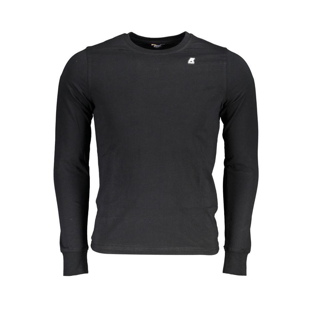 K-WAY Black Cotton Men T-Shirt