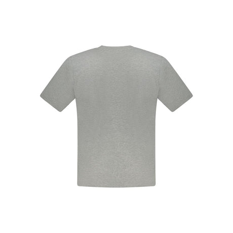 North Sails Gray Cotton Men T-Shirt