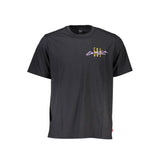 Levi's Black Cotton Men T-Shirt
