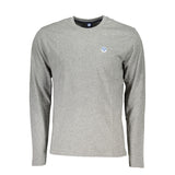 North Sails Gray Cotton Men TShirt