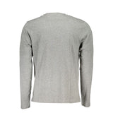 North Sails Gray Cotton Men TShirt