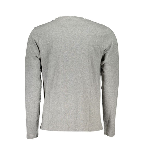 North Sails Gray Cotton Men TShirt