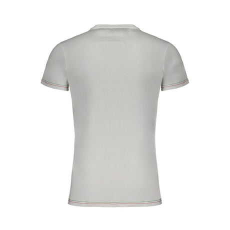 Aeronautica Militare White Cotton T-Shirt