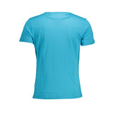 La Martina Blue Cotton T-Shirt