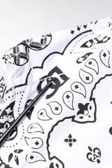 Dolce & Gabbana White Black Bandana MARTINI Formal Shirt