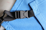 Dolce & Gabbana Blue Cotton Hooded Men Sportswear Vest Sweater