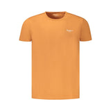 Pepe Jeans Orange Cotton Men T-Shirt