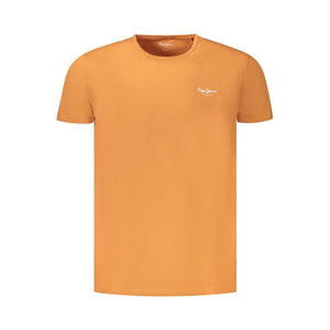 Pepe Jeans Orange Cotton Men T-Shirt