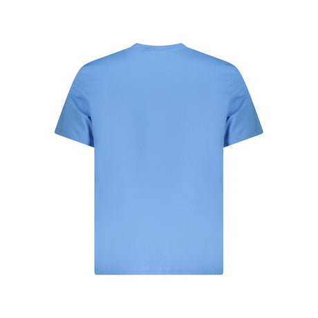 Calvin Klein Light Blue Cotton Men T-Shirt