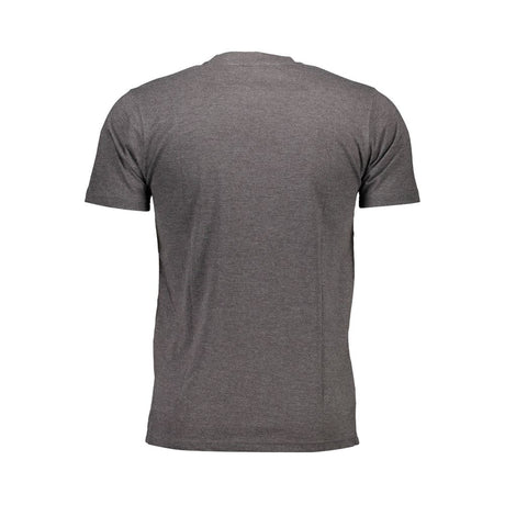Sergio Tacchini Gray Cotton Men T-Shirt