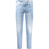 Guess Jeans Light Blue Cotton Men Jeans