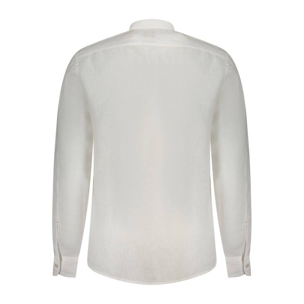 Hugo Boss White Linen Shirt