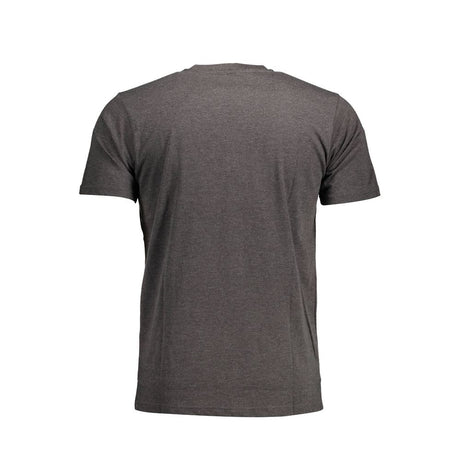 Sergio Tacchini Gray Cotton Men T-Shirt