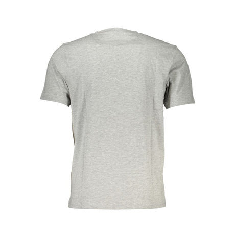 North Sails Gray Cotton Men T-Shirt