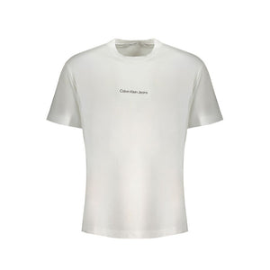 Calvin Klein White Cotton T-Shirt