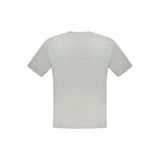 North Sails Gray Cotton Men T-Shirt