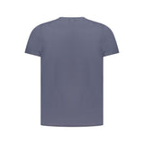 K-WAY Blue Cotton Men T-Shirt