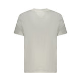 Tommy Hilfiger White Cotton Men T-Shirt