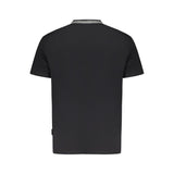 Napapijri Black Cotton T-Shirt