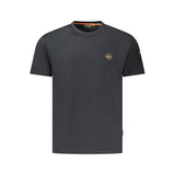 Napapijri Black Cotton Men T-Shirt