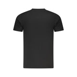 Cavalli Class Black Cotton Men T-Shirt